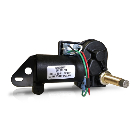 Oscillating Wiper Motors WWF - 4R