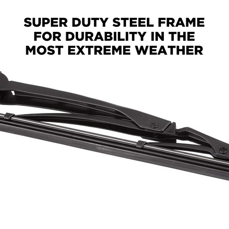 10 Pack - Dyna Bolt-on Saddle Mount OEM Replacement Heavy Duty Windshield Wiper