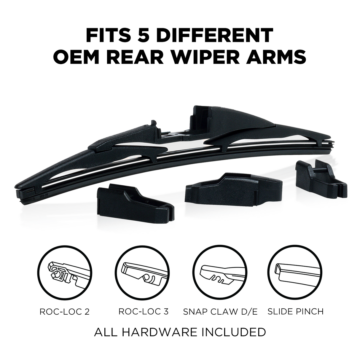 10" Muti-Fit R1 Rear Wiper