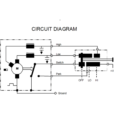 AX9103 Mack Truck Commercial Wiper Motor - AutoTex