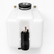 Windshield washer fluid reservoir on a white background