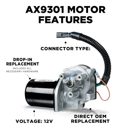 AX9301 International Truck Commercial Wiper Motors