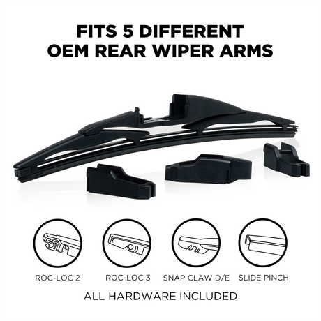 8" Muti-Fit R1 Rear Wiper